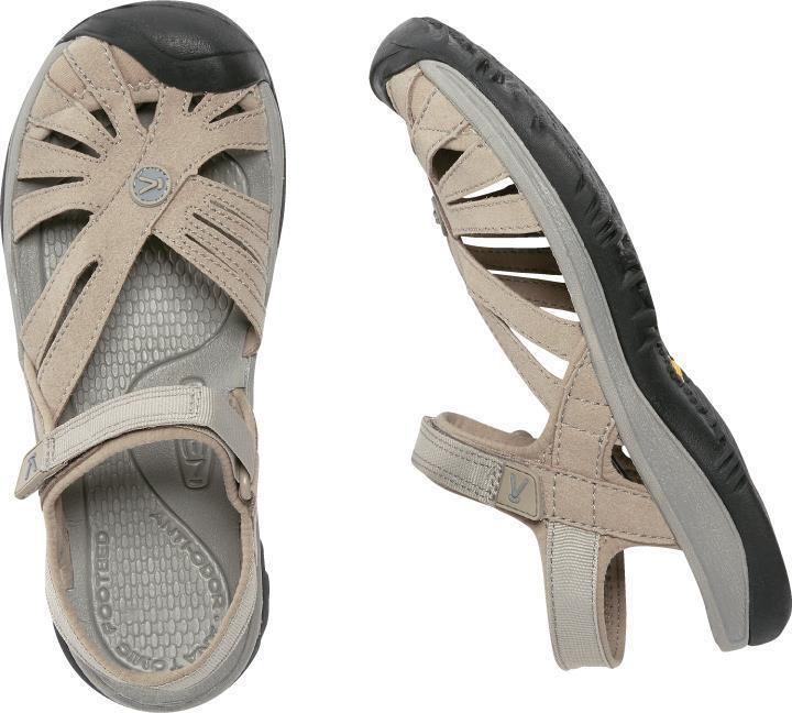 Rose Sandal - Womens - Aluminum / Neutral Gray 4