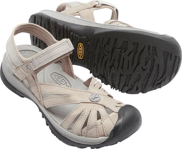 Rose Sandal - Womens - Aluminum / Neutral Gray 5