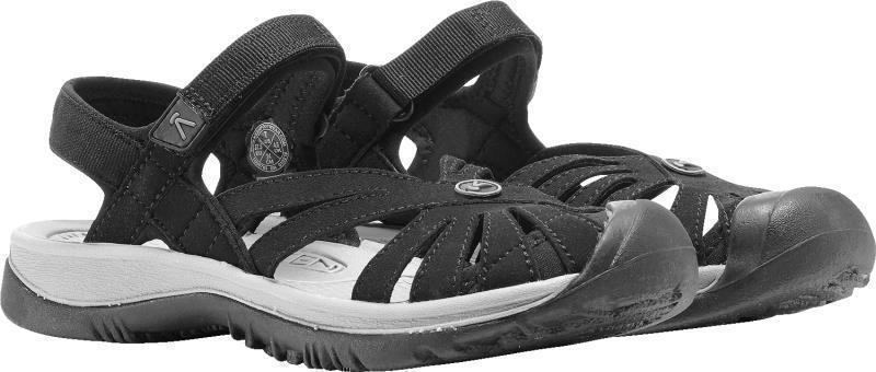 Rose Sandal - Womens - Black / Neutral Gray 9