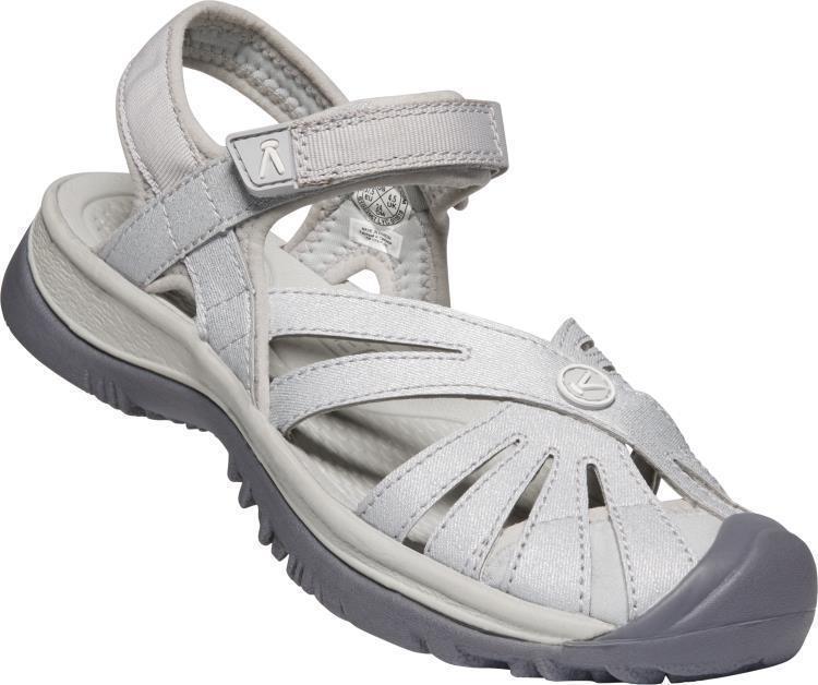 Rose Sandal - Womens - Light Gray / Silver 1