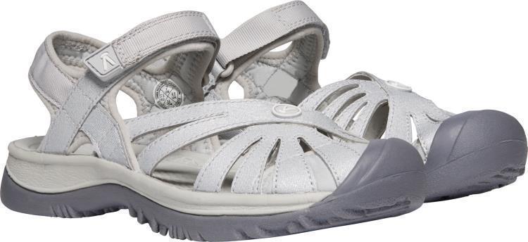Rose Sandal - Womens - Light Gray / Silver 4