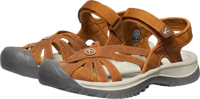 Rose Sandal - Womens - Roasted Pecan / Birch 2