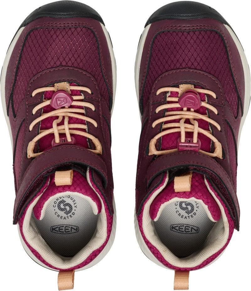 Skua Mid WP - Children - fig / peach fuzz 1