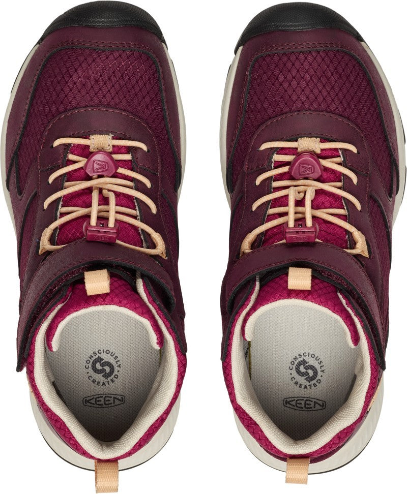 Skua Mid WP - Youth - fig / peach fuzz 1