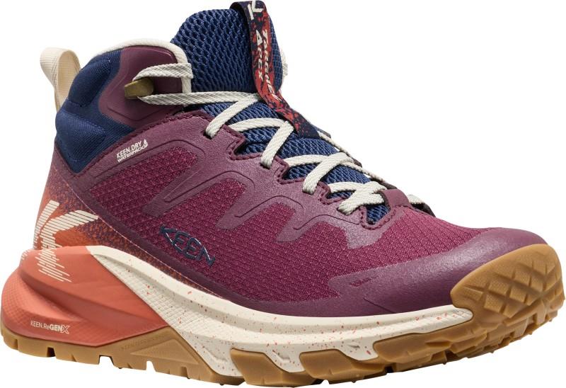 Targhee Apex Mid WP - Womens - fig / burnt brick 1