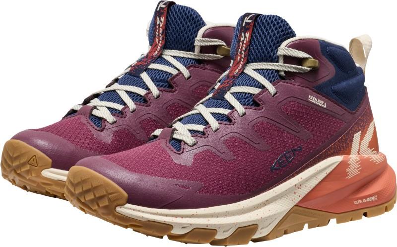 Targhee Apex Mid WP - Womens - fig / burnt brick 1