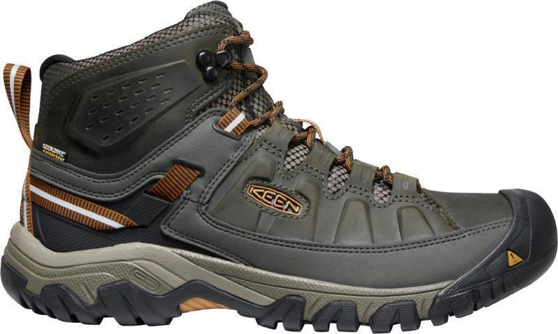 Targhee III Mid WP, Wide - Mens - Black Olive / Golden Brown 2