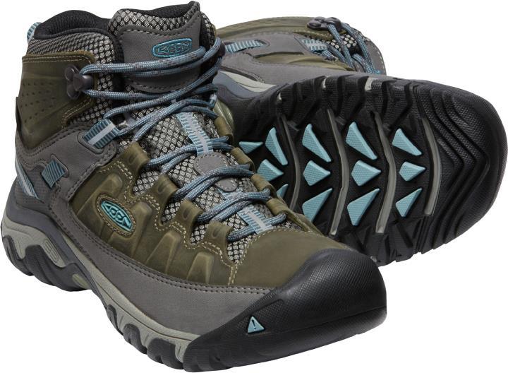 Targhee III Mid WP, Wide - Womens - Magnet / Atlantic Blue 3