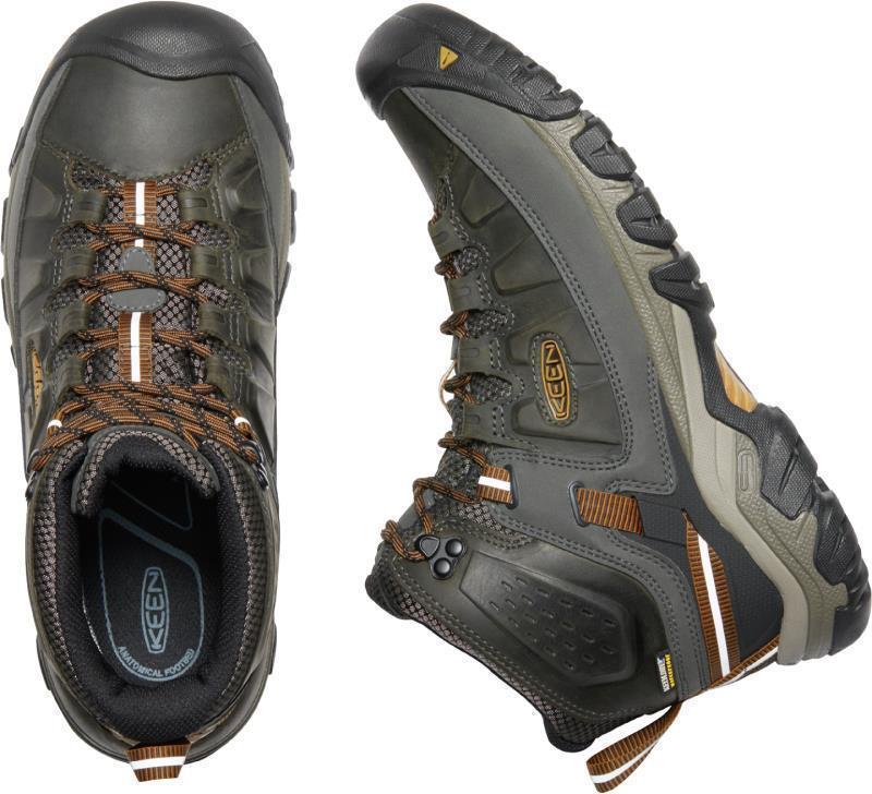 Targhee III Mid WP - Mens - Black Olive / Golden Brown 5