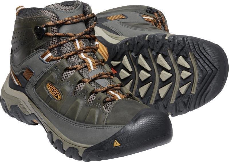 Targhee III Mid WP - Mens - Black Olive / Golden Brown 3
