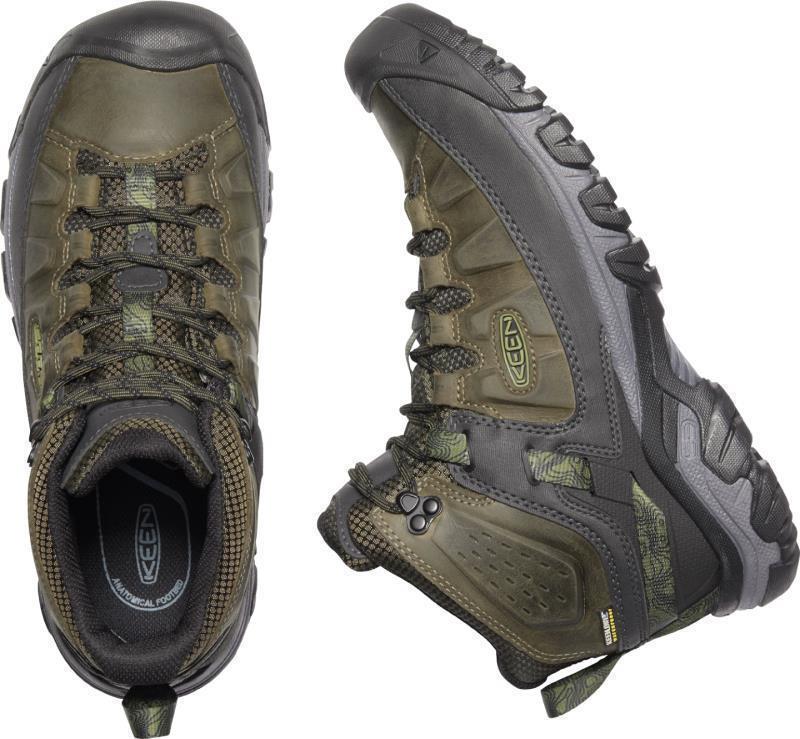 Targhee III Mid WP - Mens - Dark Olive / Black 3