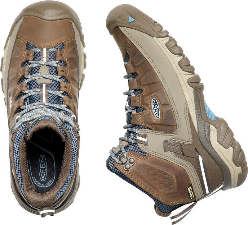 Targhee III Mid WP - Womens - Brindle / Quiet Harbor 3