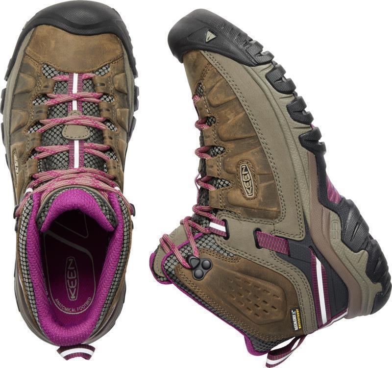 Targhee III Mid WP - Womens - Weiss / Boysenberry 3