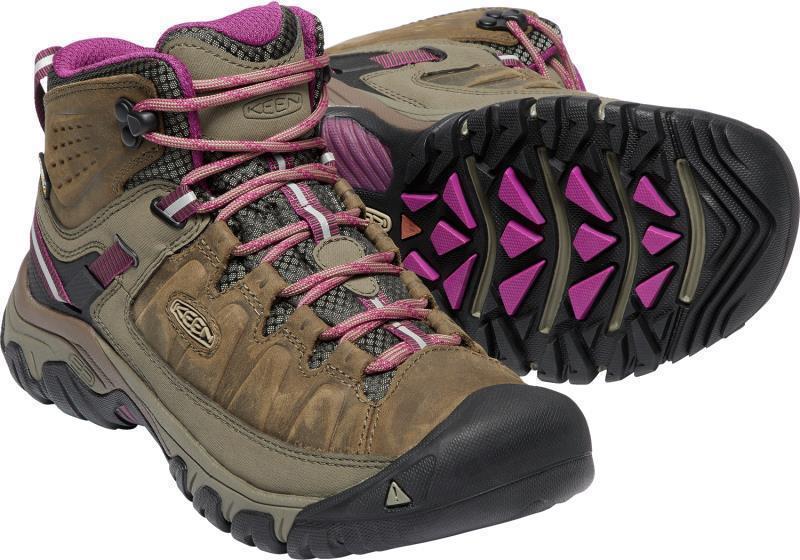 Targhee III Mid WP - Womens - Weiss / Boysenberry 4