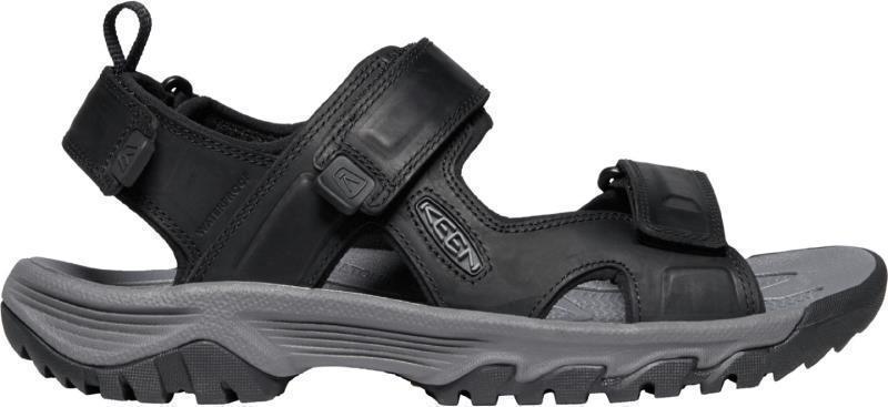 Targhee III Open Toe Sandal - Mens - Black / Grey 3
