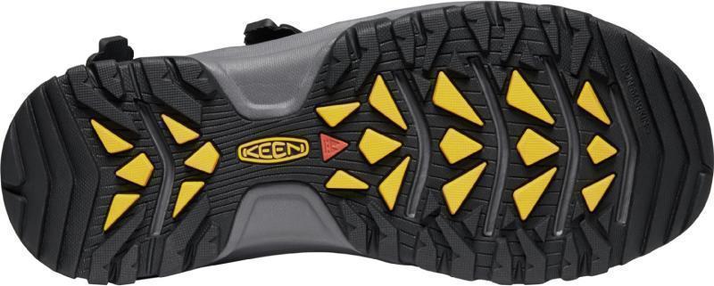Targhee III Open Toe Sandal - Mens - Black / Grey 4