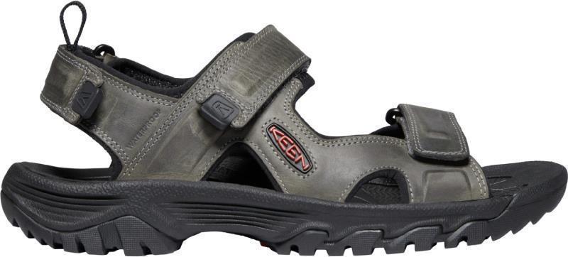 Targhee III Open Toe Sandal - Mens - Grey / Black 3