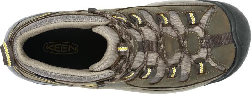 Targhee II Mid WP - Mens - Black Olive / Yellow 4