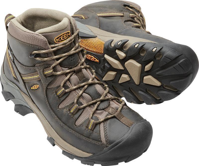 Targhee II Mid WP - Mens - Black Olive / Yellow 9