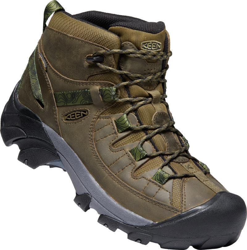 Targhee II Mid WP - Mens - Dark Olive / Black 1