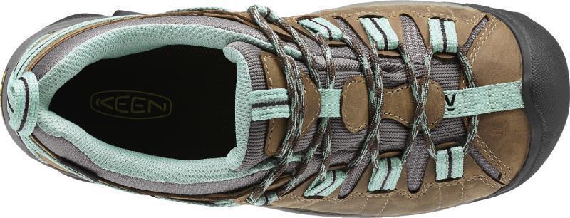Targhee II WP - Womens - Black Olive / Mineral Blue 4