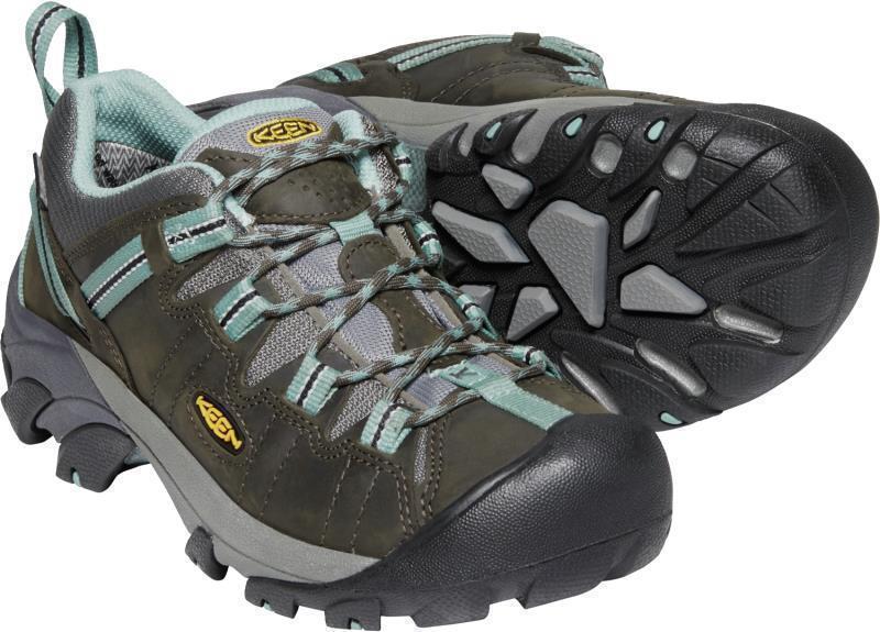 Targhee II WP - Womens - Black Olive / Mineral Blue 8