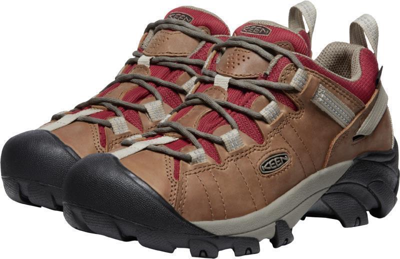 Targhee II WP - Womens - Safari / Merlot 5