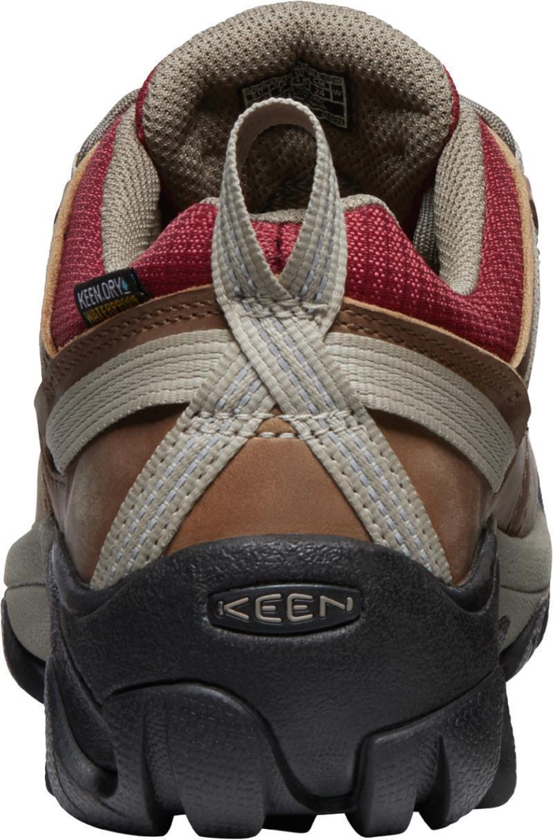Targhee II WP - Womens - Safari / Merlot 7