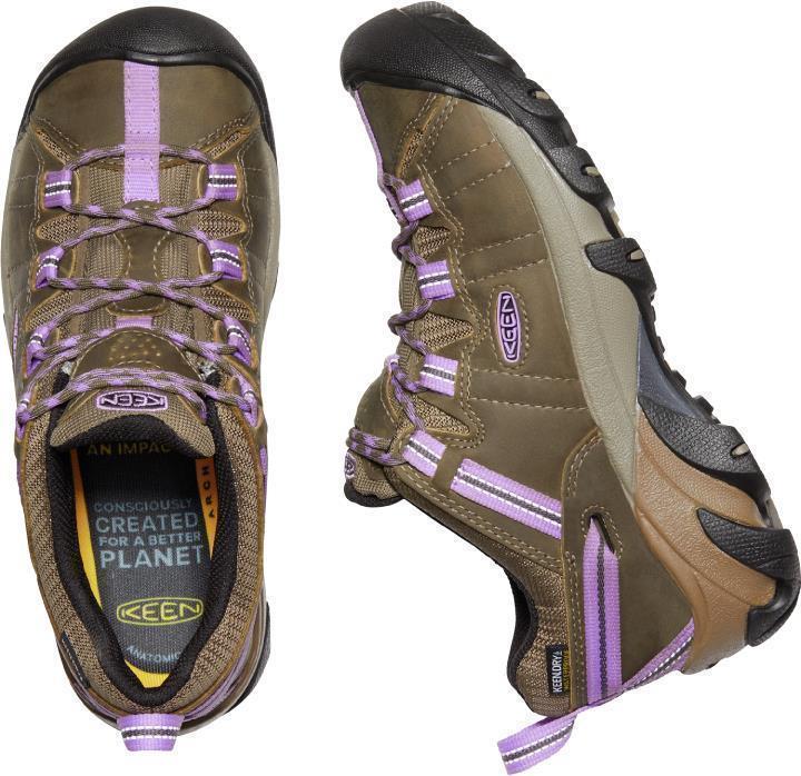 Targhee II WP - Womens - Timberwolf / English Lavender 5