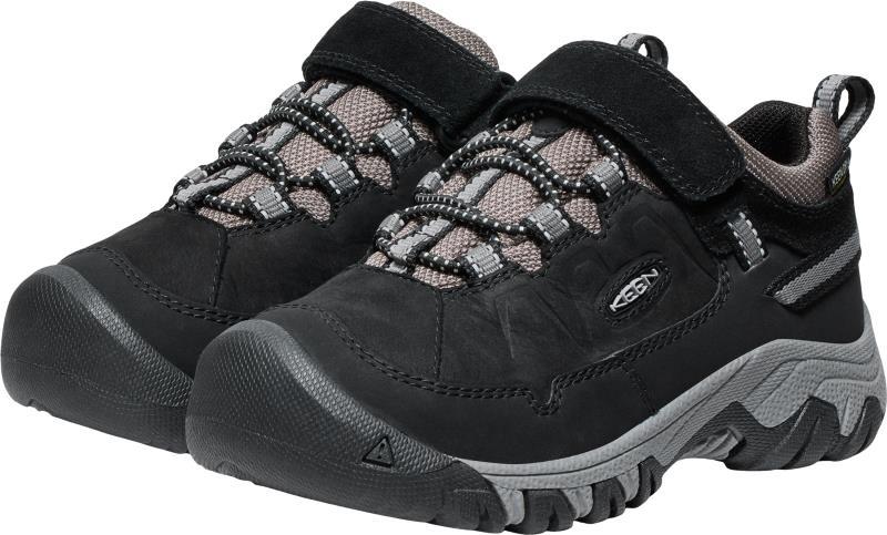 Targhee IV Low WP - Children - black / steel grey 1