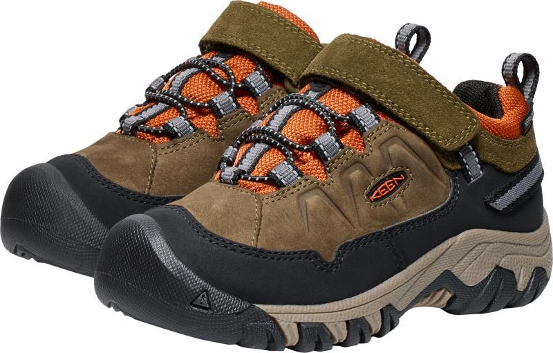 Targhee IV Low WP - Children - dark olive / gold flame 1