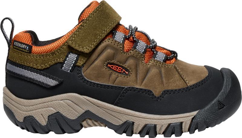 Targhee IV Low WP - Children - dark olive / gold flame 1