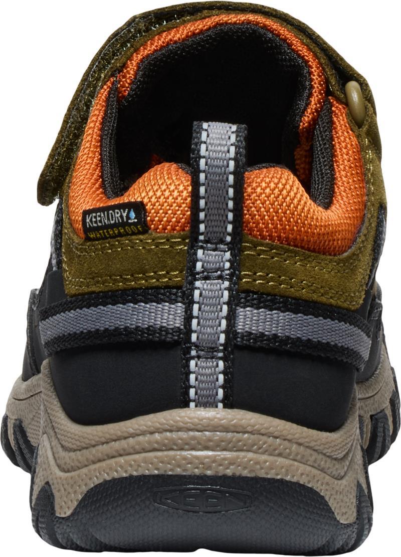 Targhee IV Low WP - Children - dark olive / gold flame 1