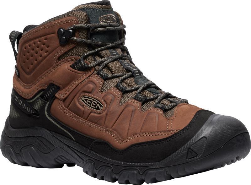 Targhee IV Mid WP, Wide - Mens - bison / black 1