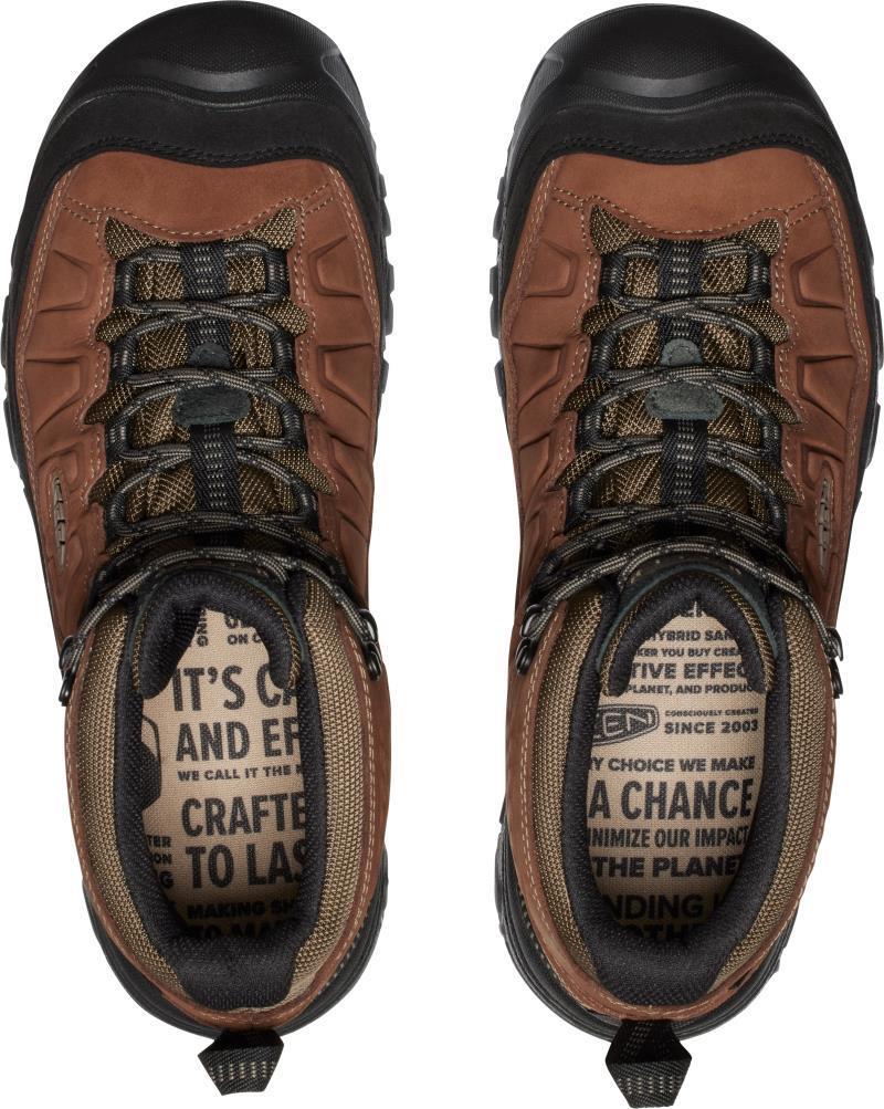 Targhee IV Mid WP, Wide - Mens - bison / black 1