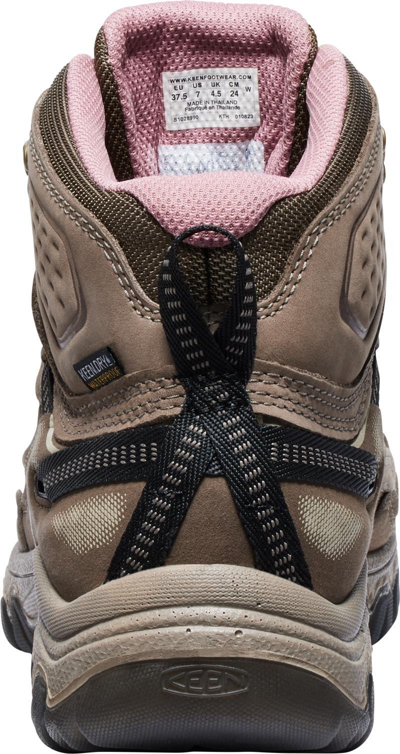 Targhee IV Mid WP, Wide - Womens - brindle / nostalgia rose 1