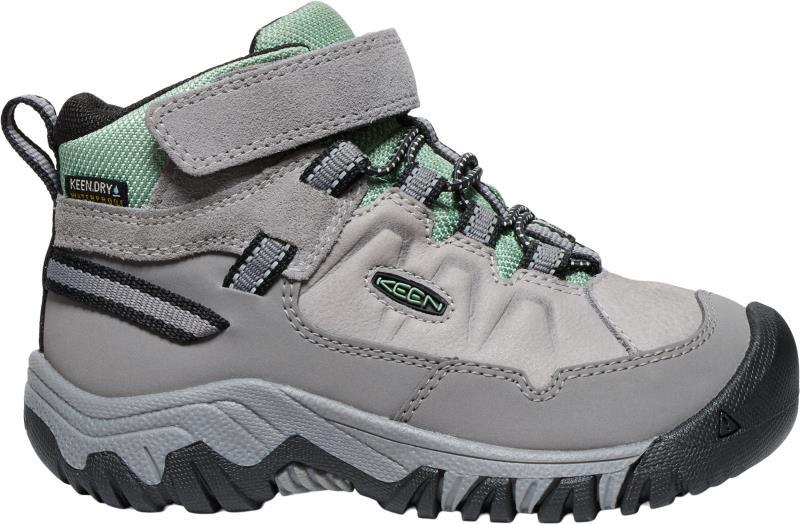 Targhee IV Mid WP - Children - alloy / granite green 1
