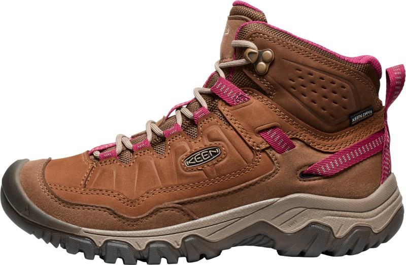 Targhee IV Mid WP - Womens - bison / beaujolais 1