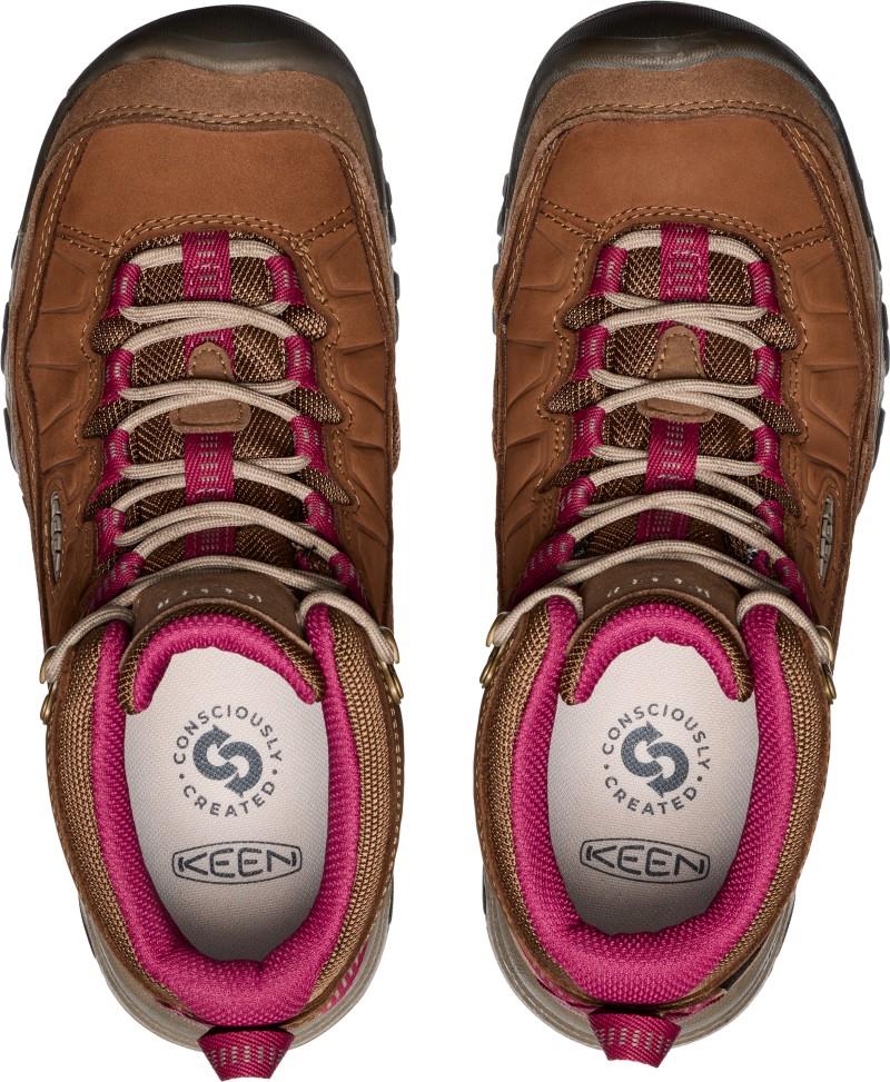 Targhee IV Mid WP - Womens - bison / beaujolais 1