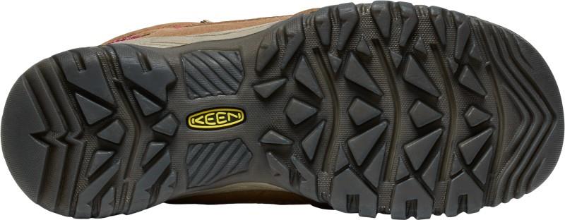 Targhee IV Mid WP - Womens - bison / beaujolais 1
