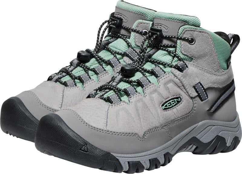 Targhee IV Mid WP - Youth - alloy / granite green 1