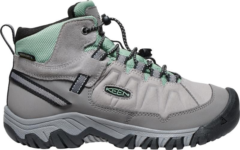 Targhee IV Mid WP - Youth - alloy / granite green 1