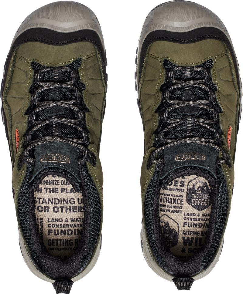 Targhee IV WP - Mens - dark olive / gold flame 1