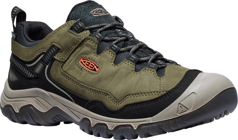 Targhee IV WP - Mens - dark olive / gold flame 1