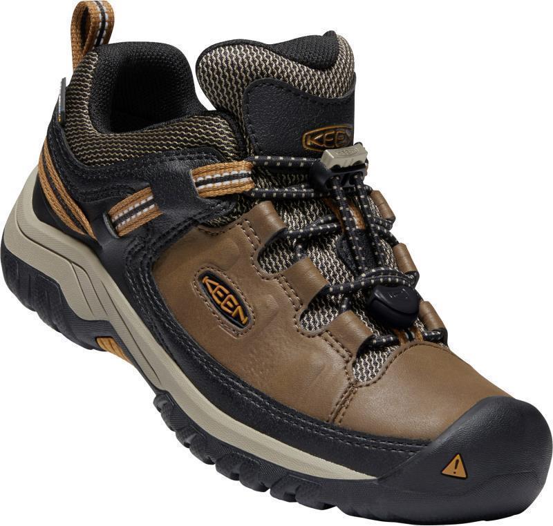 Targhee Low WP - Youth - Dark Earth / Golden Brown 1