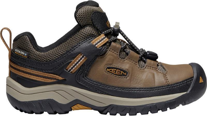 Targhee Low WP - Youth - Dark Earth / Golden Brown 2