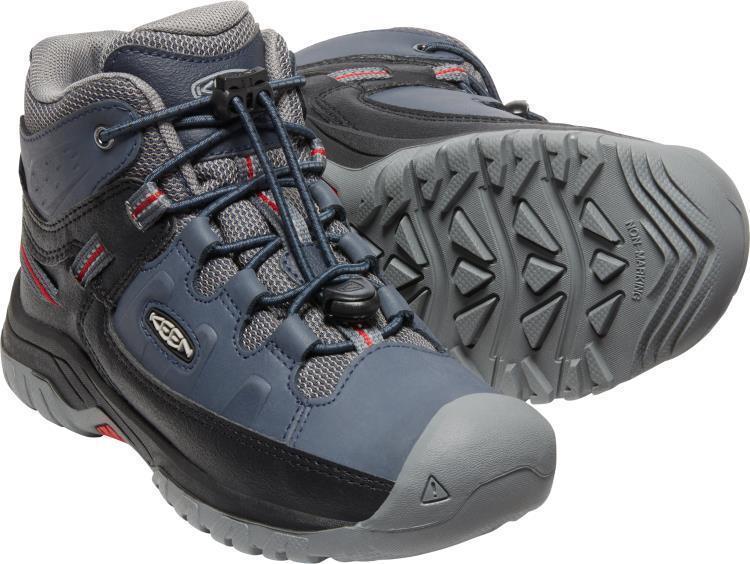 Targhee Mid WP - Youth - Blue Nights / Red Carpet 3