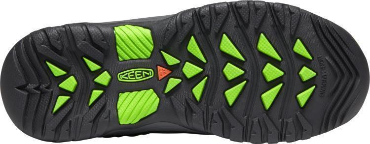 Targhee Mid WP - Youth - Blue Opal / Bright Green 6