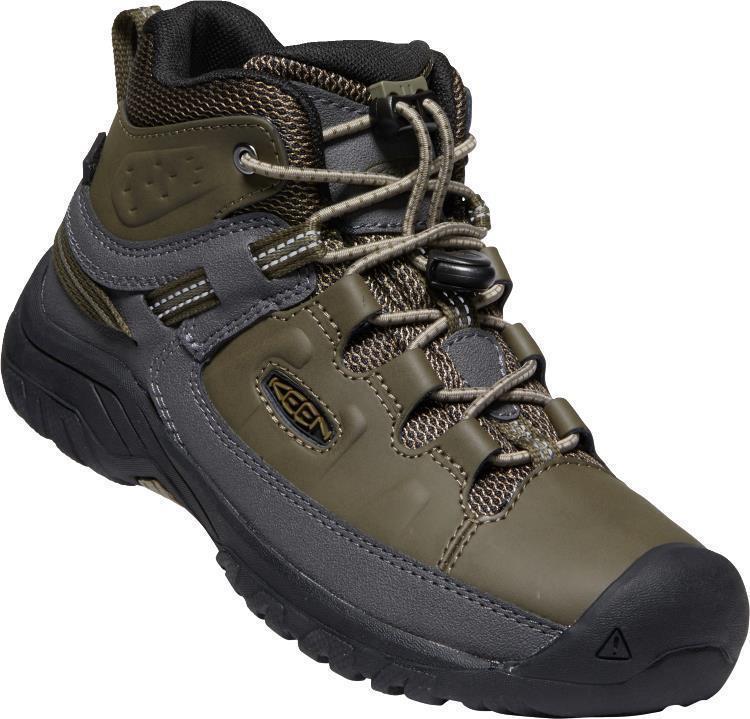 Targhee Mid WP - Youth - Bungee Cord / Dark Olive 1