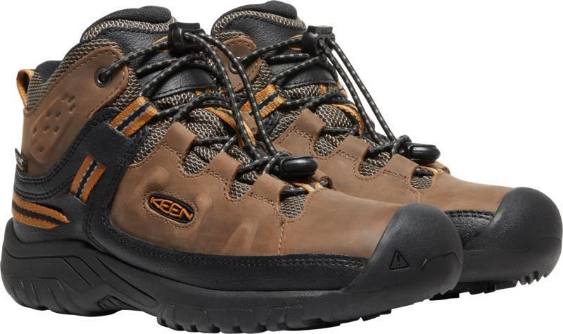 Targhee Mid WP - Youth - Dark Earth / Golden Brown 5